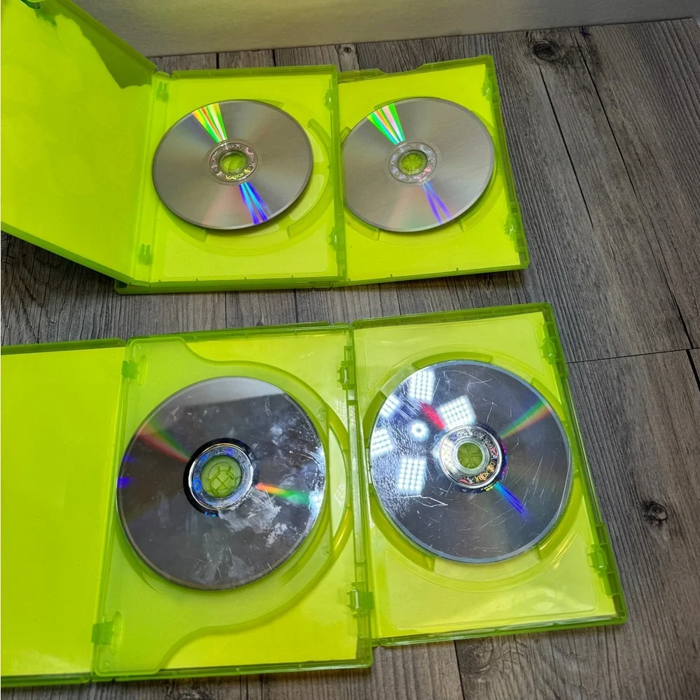 Microsoft Xbox 360 120GB Console No Wires 4 Games Bundle Authentic OEM Tested